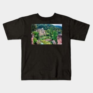 A View from Heidelberg Castle Kids T-Shirt